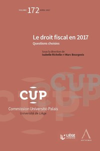 Le droit fiscal en 2017 : questions choisies