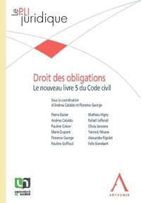 Droit des obligations - Le nouveau livre 5 du Code civil