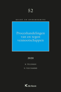 Recht en onderneming 52 - Proceshandelingen van en tegen vennootschappen