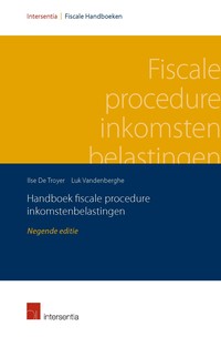 Handboek fiscale procedure inkomstenbelastingen