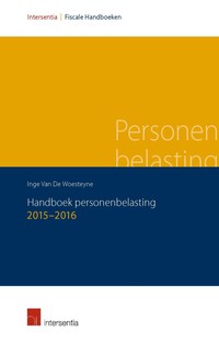 Handboek personenbelasting 2015-2016