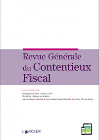 Revue Générale du Contentieux Fiscal (RGCF)